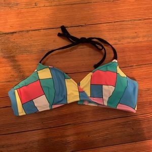 Aerie triangle bikini top